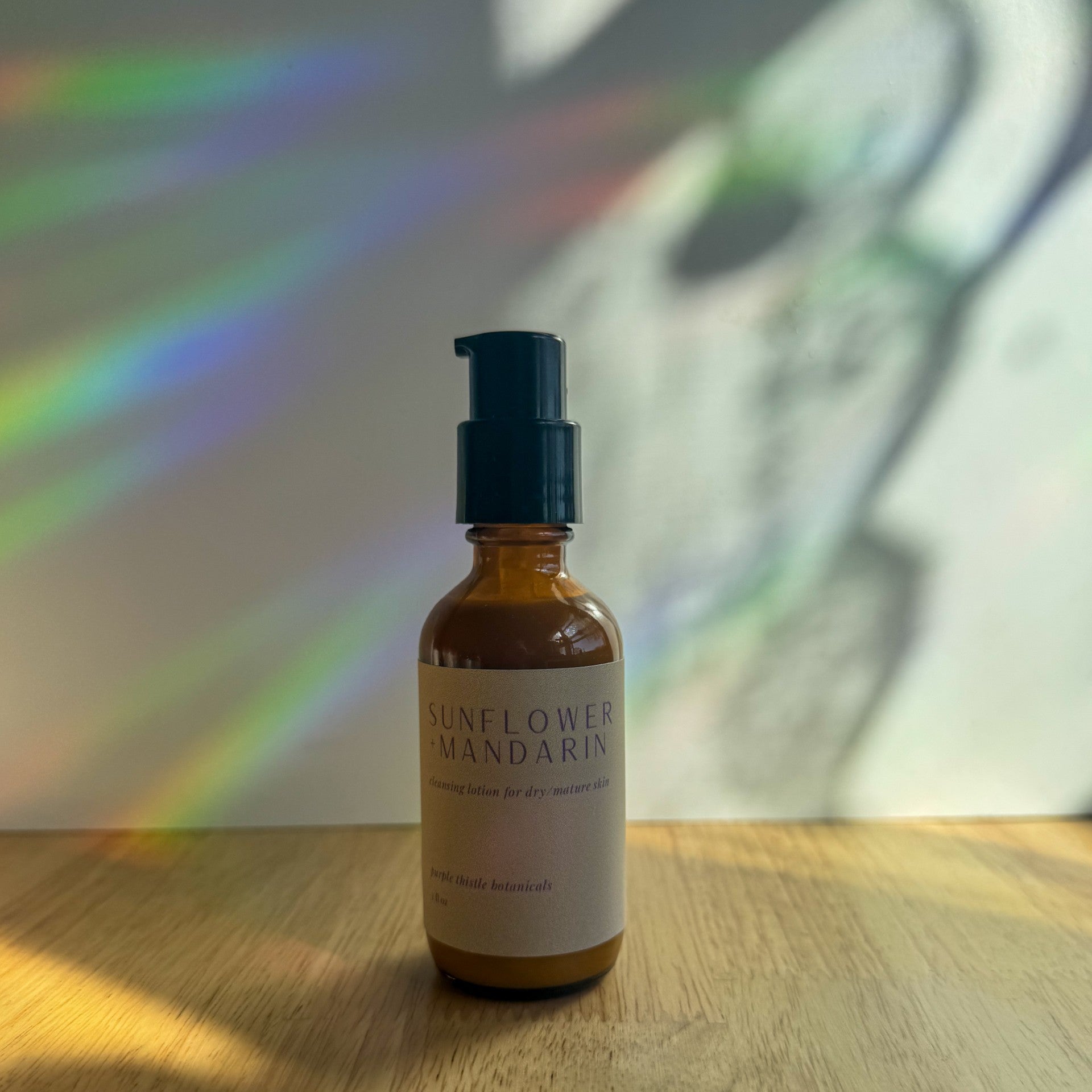 Sunflower + Mandarin Cleansing Lotion by Purple Thistle Botanicals