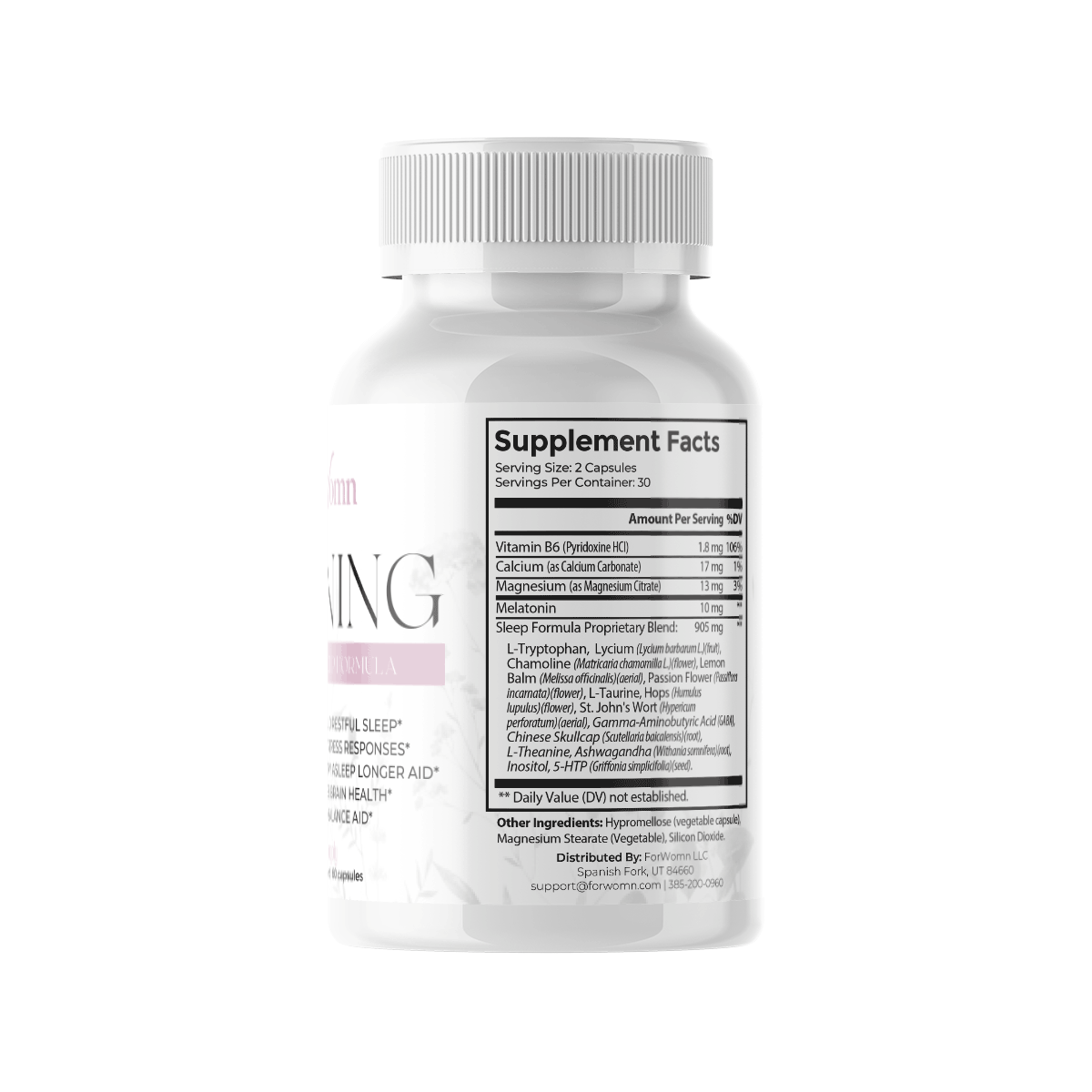 Evening Melatonin Sleep Formula by ForWomn | Women&