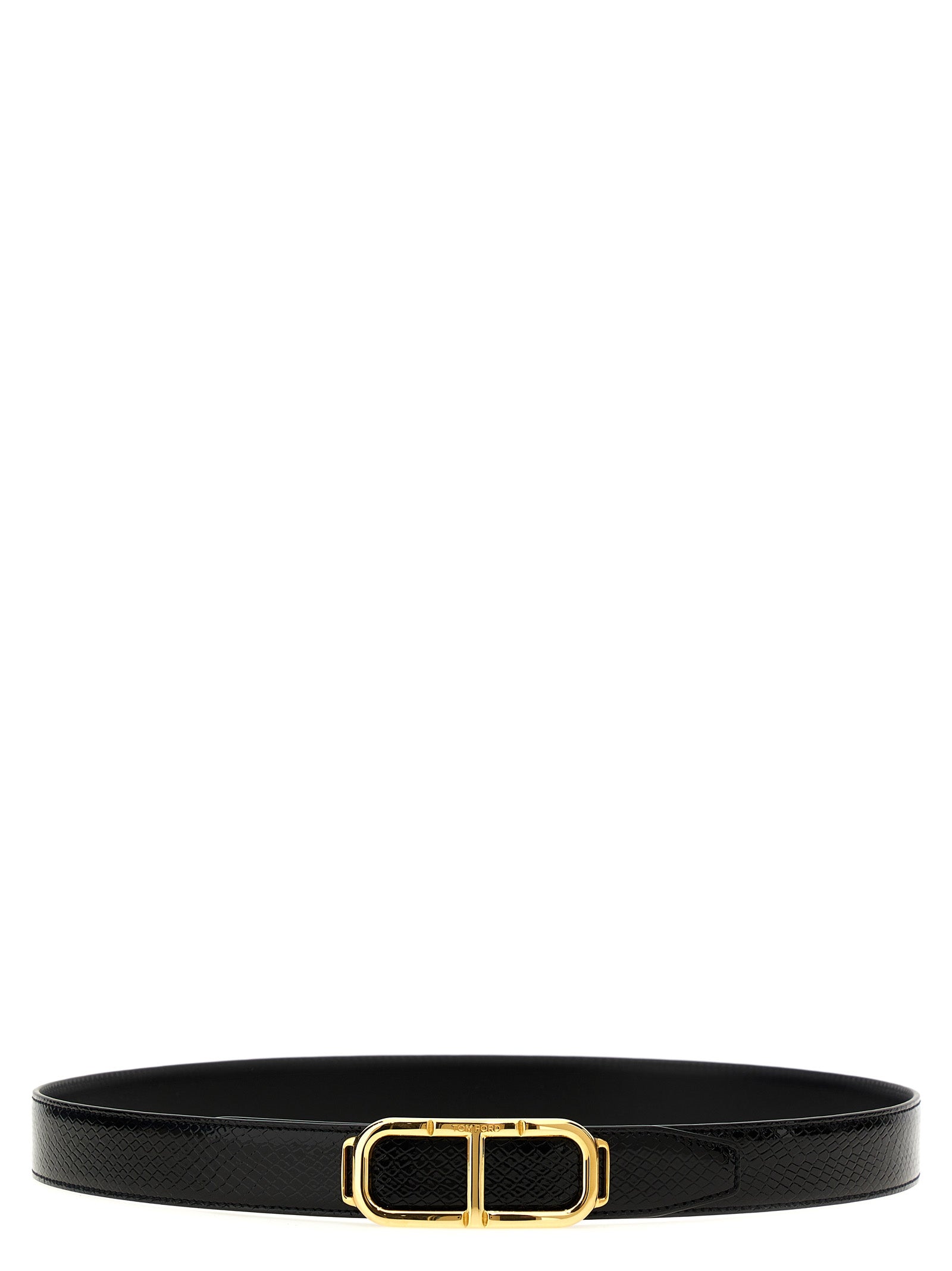Tom Ford Men Logo Reversible Belt by Luosophy