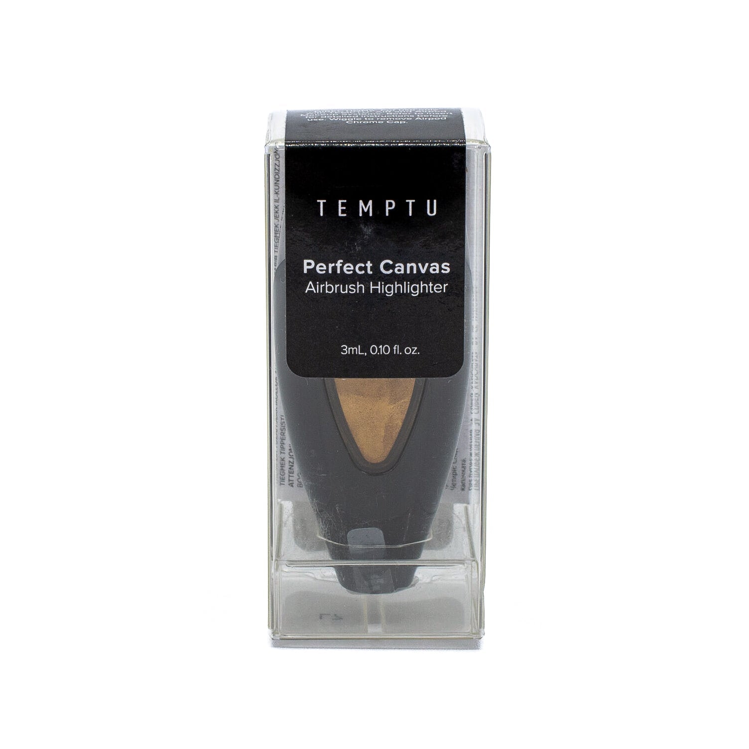 TEMPTU Perfect Canvas Airbrush Highlighter 0.10oz GOLD - Imperfect Box by This is Beauty US