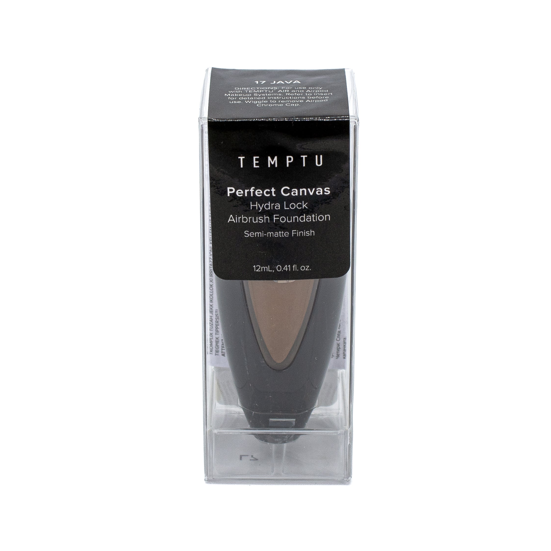 TEMPTU Perfect Canvas Hydra Lock Airbrush Foundation 17 JAVA - Imperfect Box by This is Beauty US