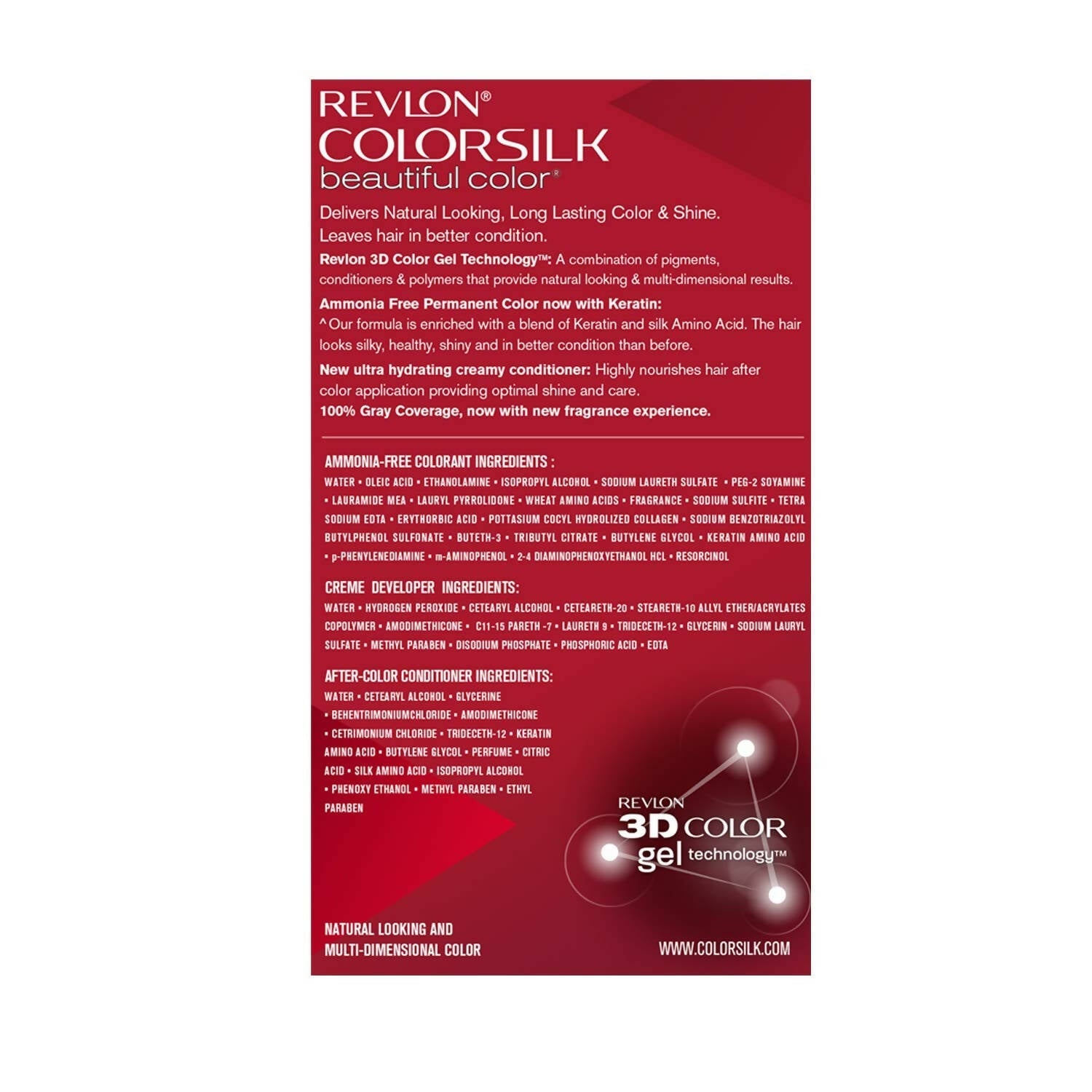 Revlon ColorSilk Beautiful Color - Dark Brown 3N by Dista