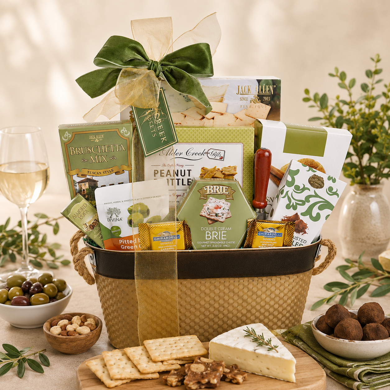 Tasteful Gourmet Gift Basket by Alder Creek Gift Baskets