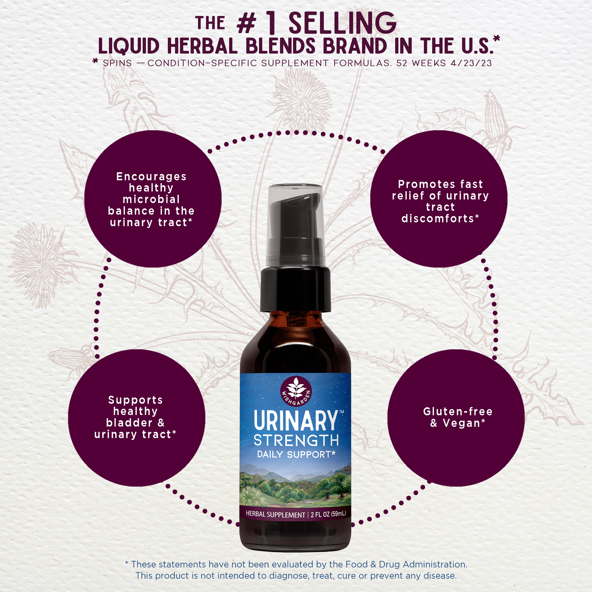 Urinary Strength, Active Support by WishGarden Herbs