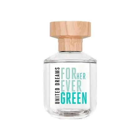 United Dreams Forever Green For Her By Benetton For Women 2.7 oz EDT Spray by perfumesandrea