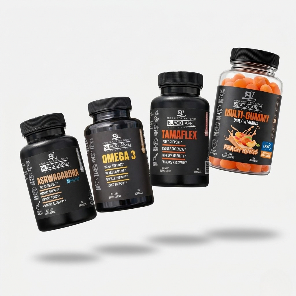 HEALTH & WELLNESS STACK by BLACKLABEL Supplements