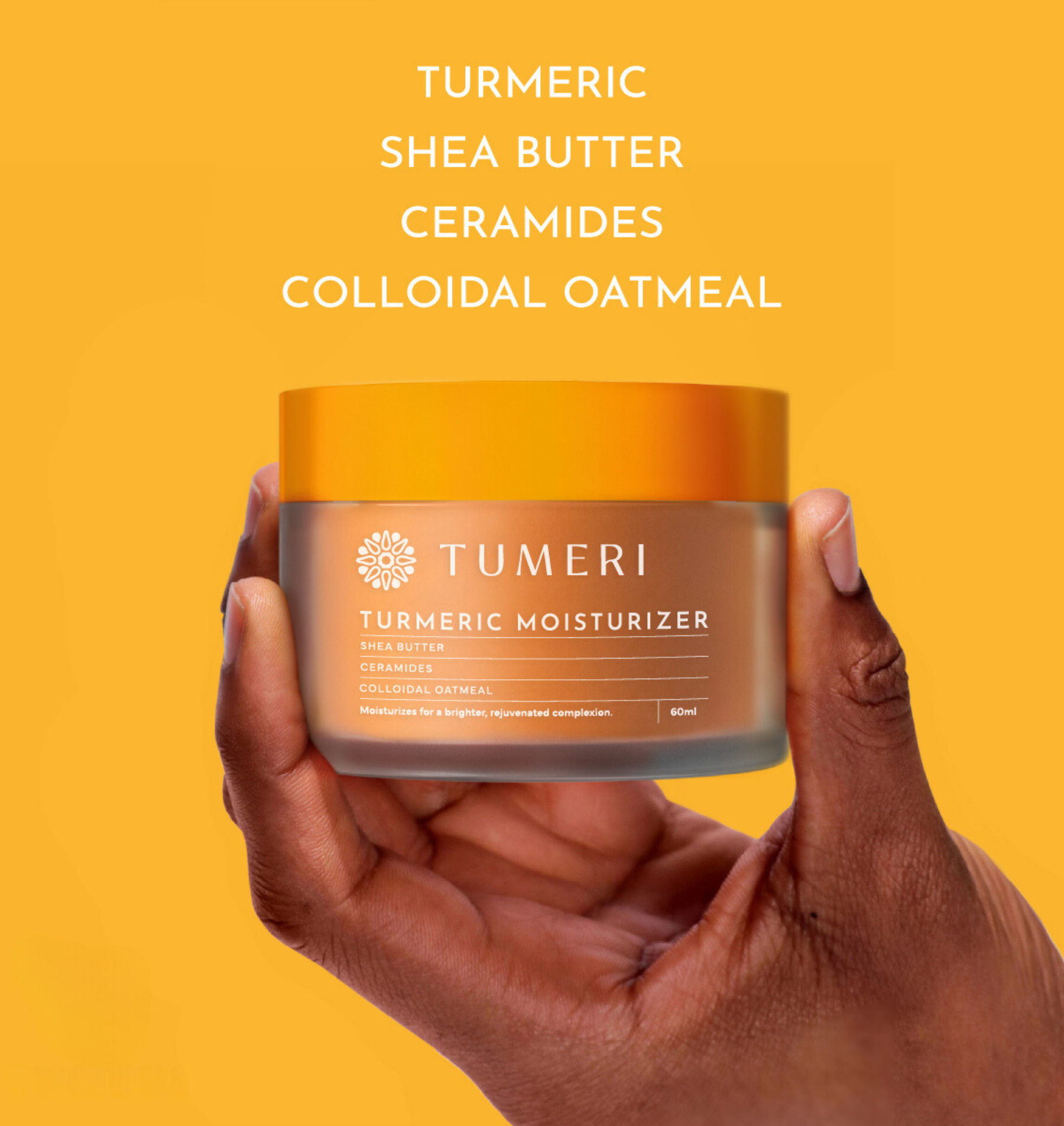 Turmeric + Oatmeal Daily Moisturizer by TUMERI