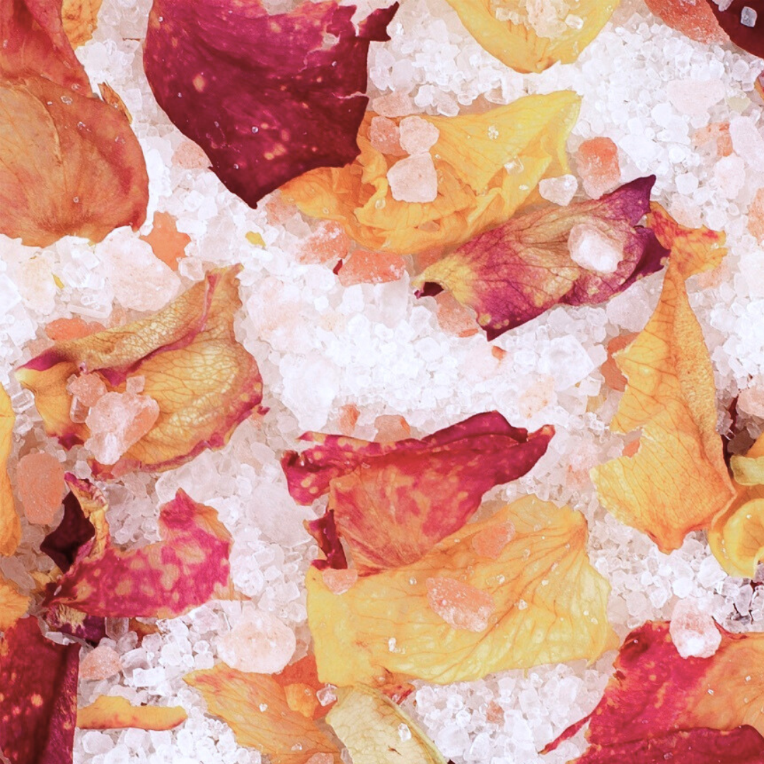 Bath Salts with Epsom, Sea and Himalayan Pink Salt by UpCircle