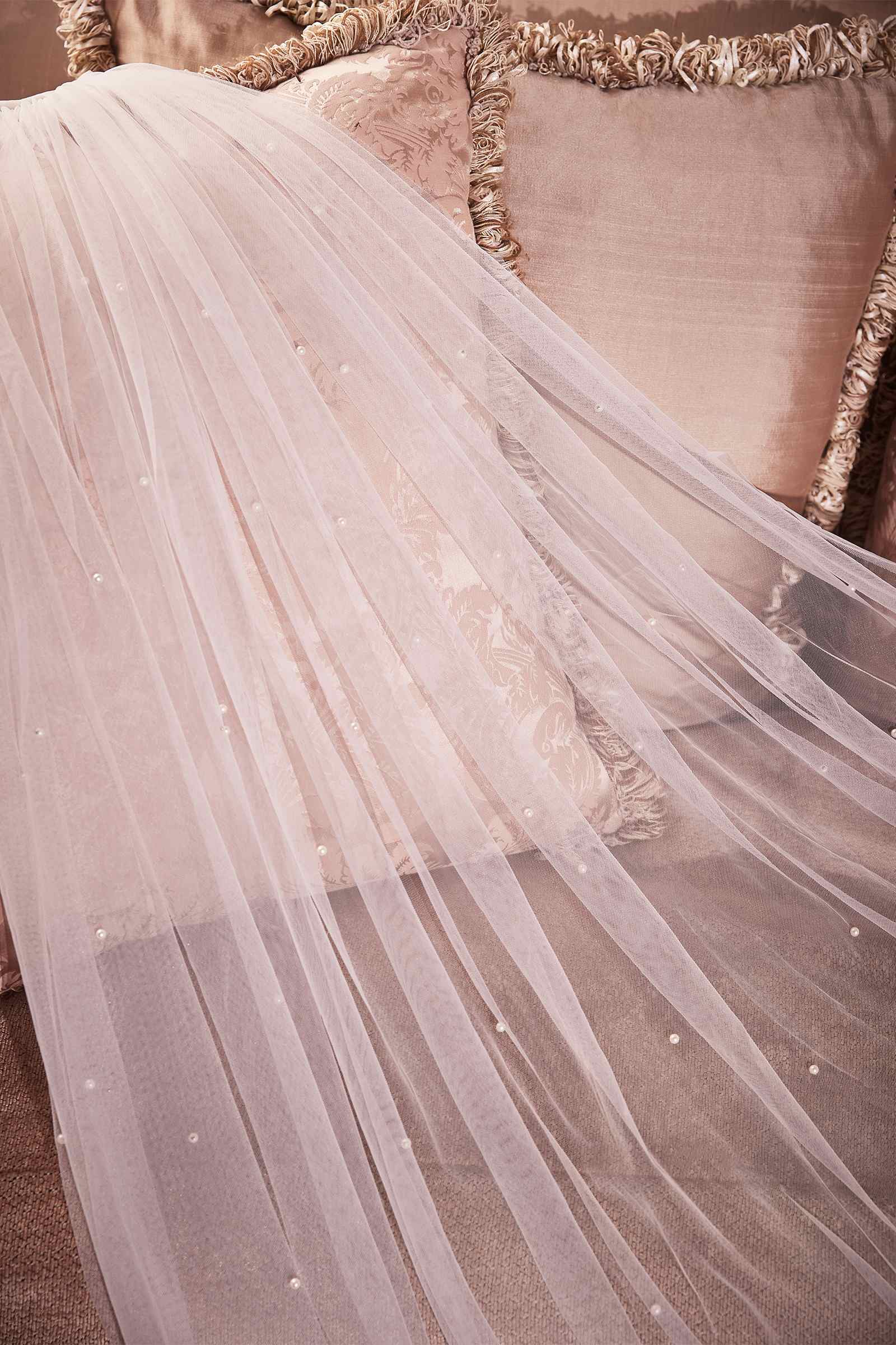 Pearl Drops Royal Veil by DiscountDressShop