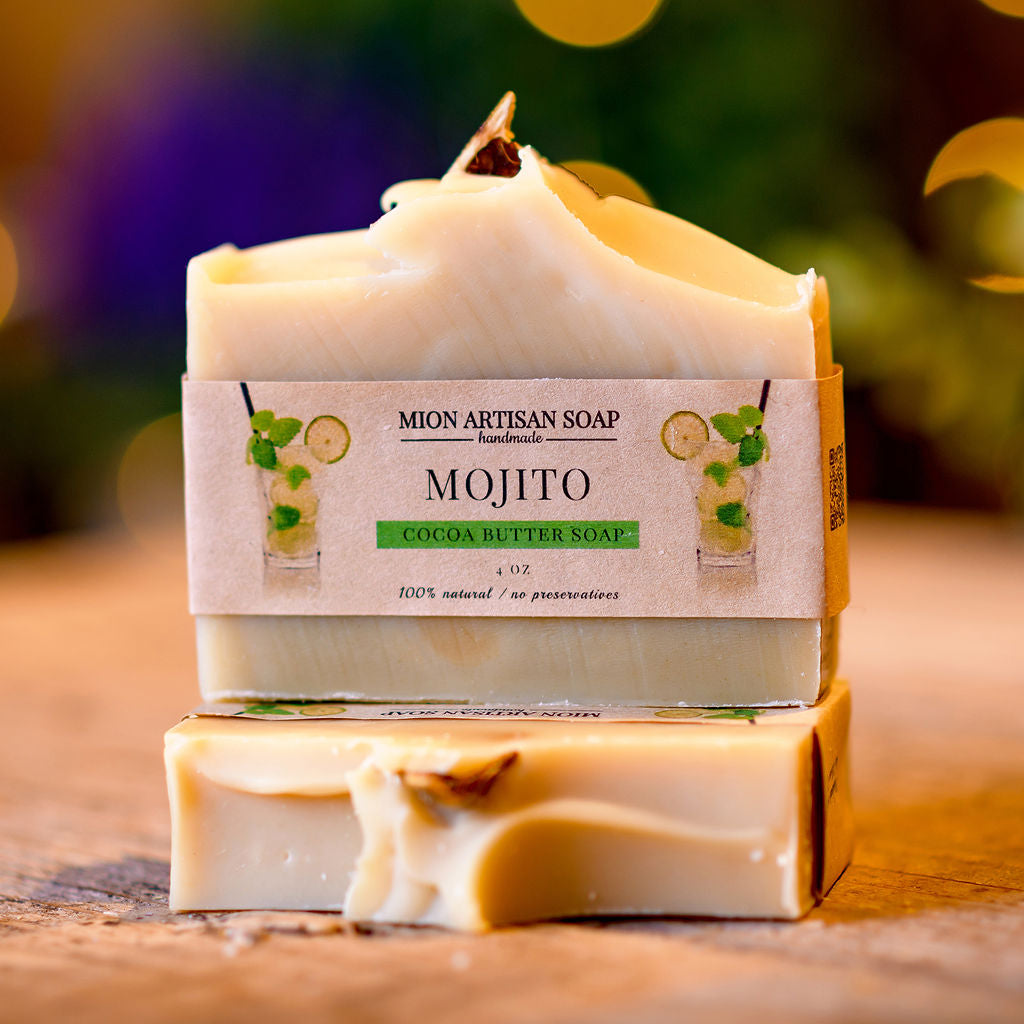 Mojito Soap | Cocoa Butter Soap by MION Artisan Soap Co.