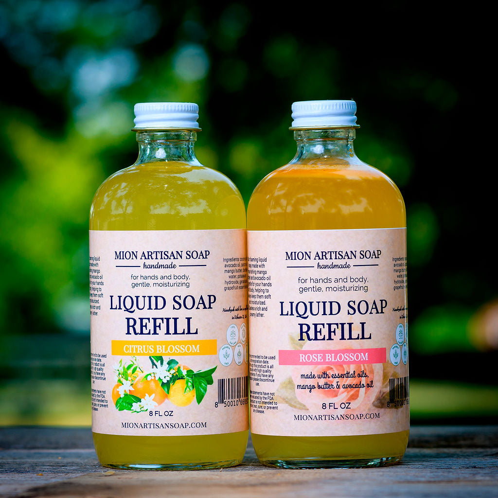 Liquid Soap Refill | Luxurious Foam for Hand & Body by MION Artisan Soap Co.