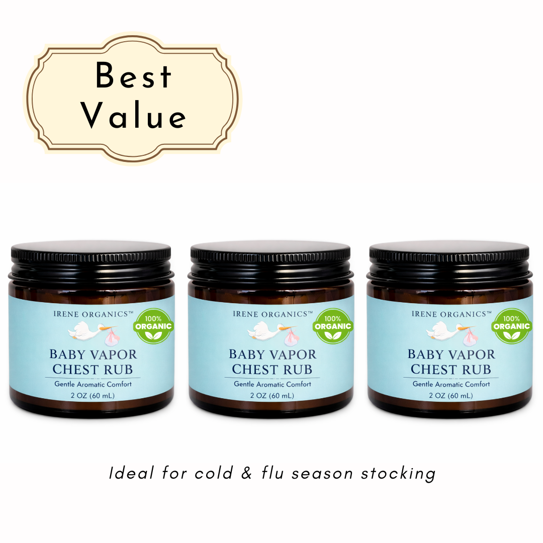 Baby Vapor Chest Rub by Irene Organics