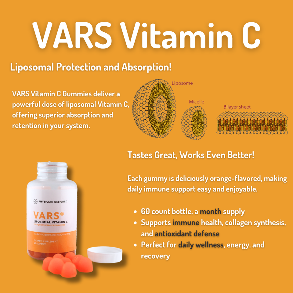 VARS Liposomal Vitamin C Gummies by Physician Designed™