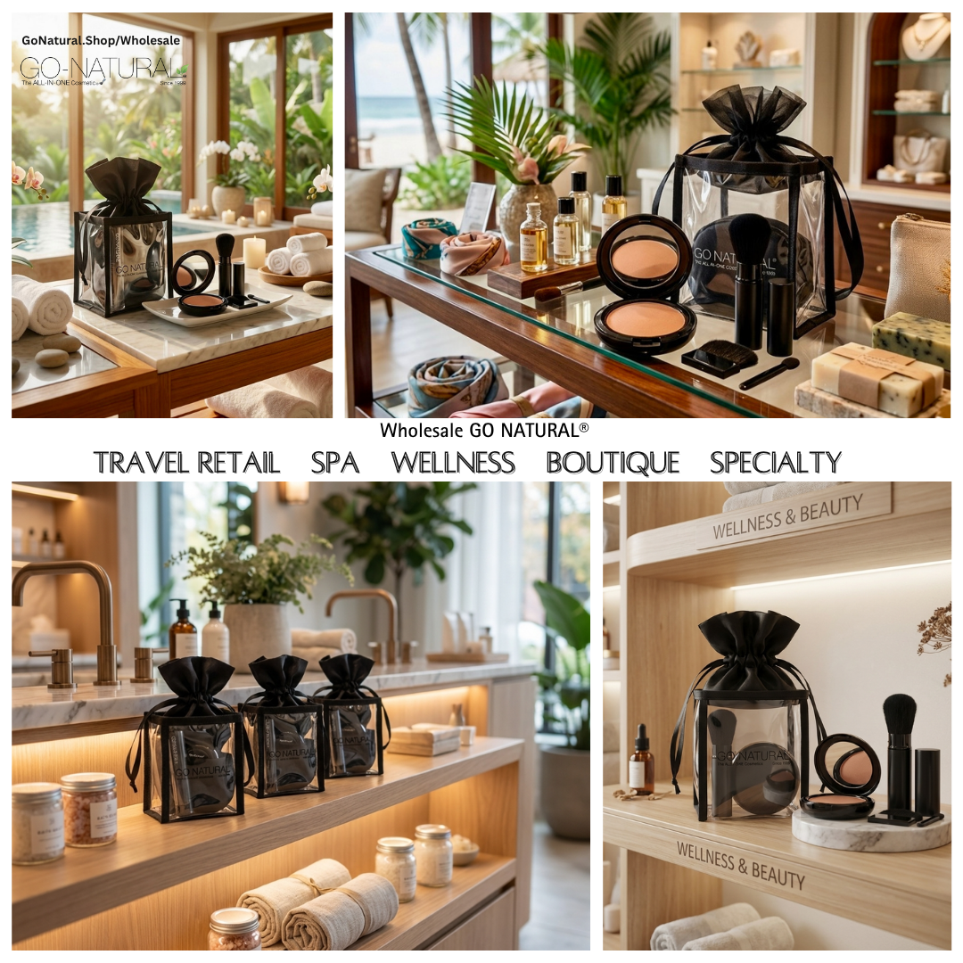 Wholesale GO NATURAL® ALL-IN-ONE® Powder | Travel Gift Sets | Wholesale Case Offers by GO NATURAL®