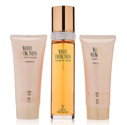 White Diamonds By Elizabeth Taylor For Women (4Pc Gift Set) by perfumesandrea