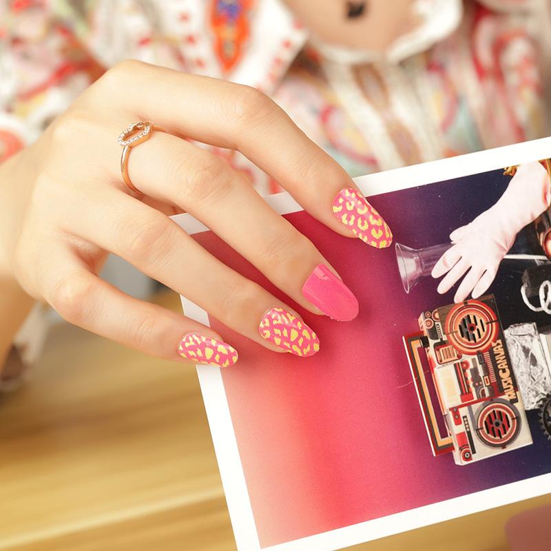 Orange Pink by Candied Nails
