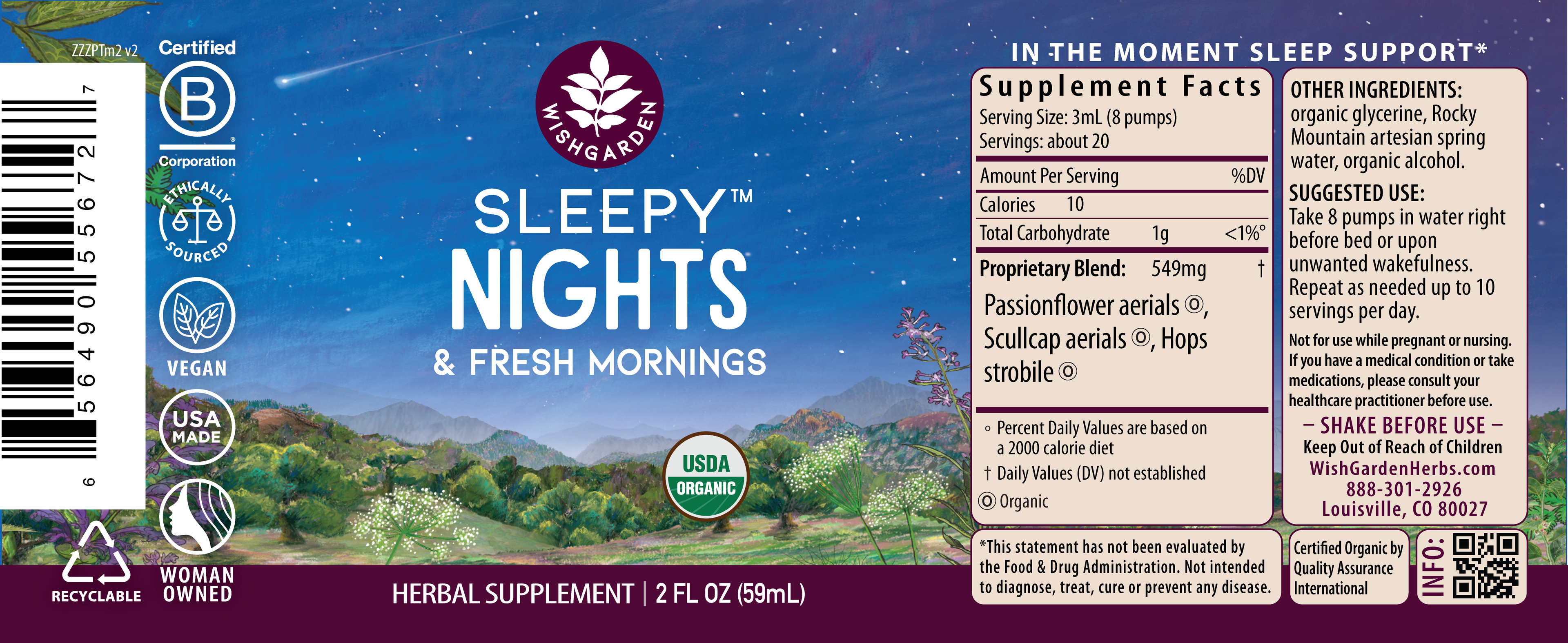 Sleepy Nights & Fresh Mornings by WishGarden Herbs
