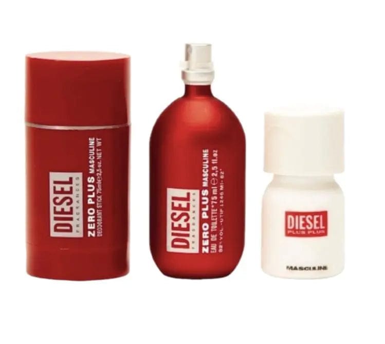 Zero Plus Feminine Travel Edition By Diesel For Women (3pc Gif Set) by perfumesandrea