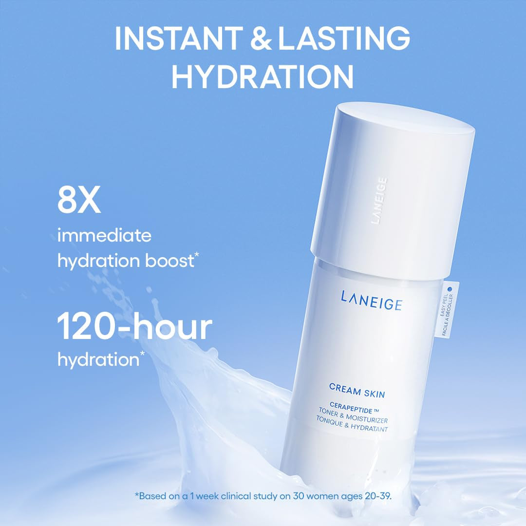 Water Bank Blue Hyaluronic Moisturizer: Barrier-Boosting Hydration, Squalane, Ceramide, Dermatologist-Tested by Korean Skin Care