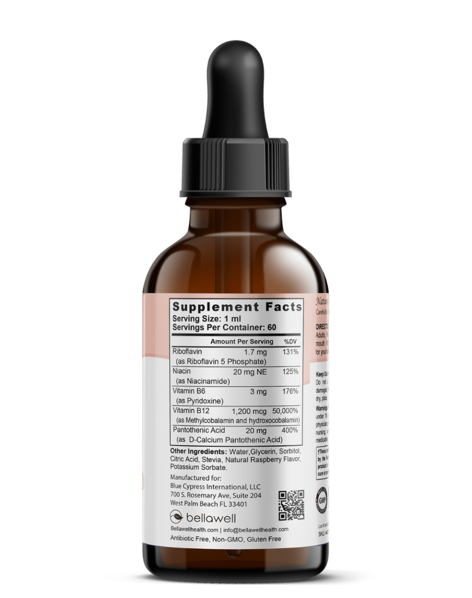 B-12 Drops - B-Active Drops by Bellawell by Bellawell Health
