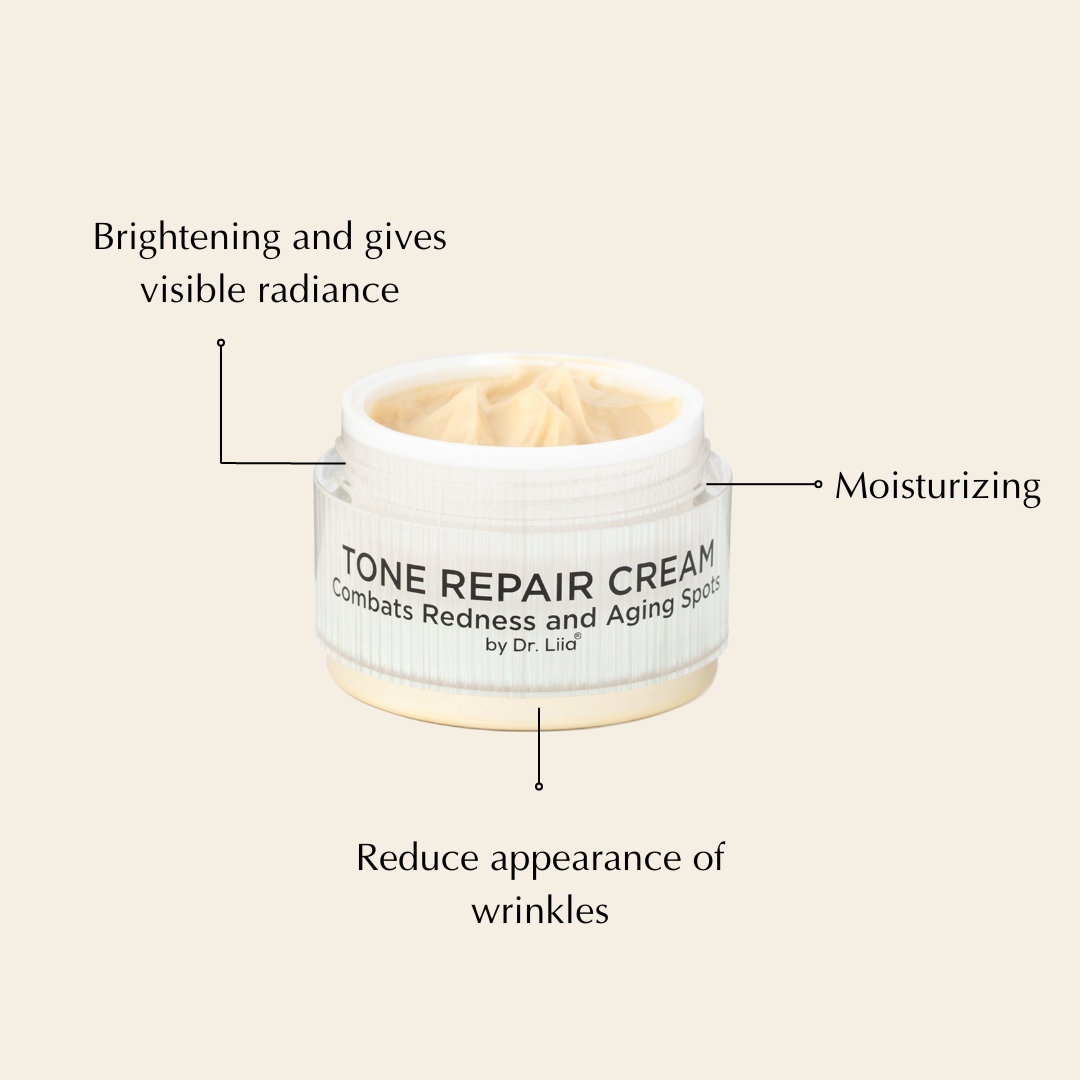 Brightening Vitamin C & Tone Repair Cream Set – Vegan, Gluten-Free Dark Spot & Hyperpigmentation Duo by EpiLynx