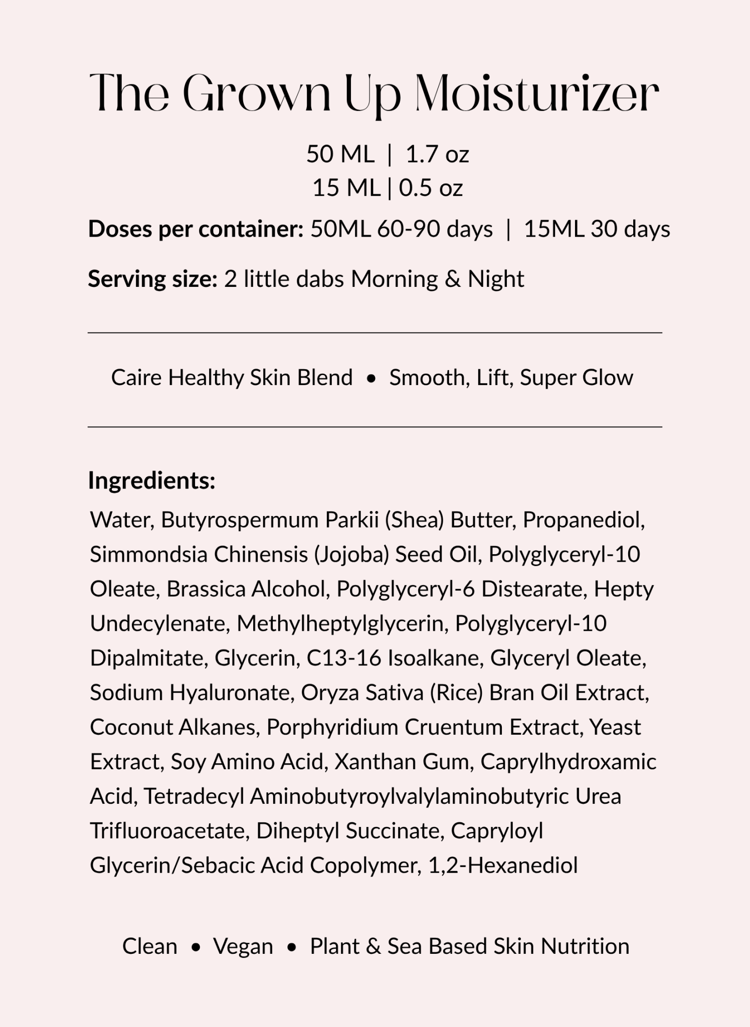 Best Moisturizer for Mature Skin by Caire Beauty