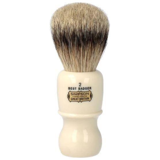 Simpson Captain 2 Best Badger Shaving Brush by Pasteur Pharmacy