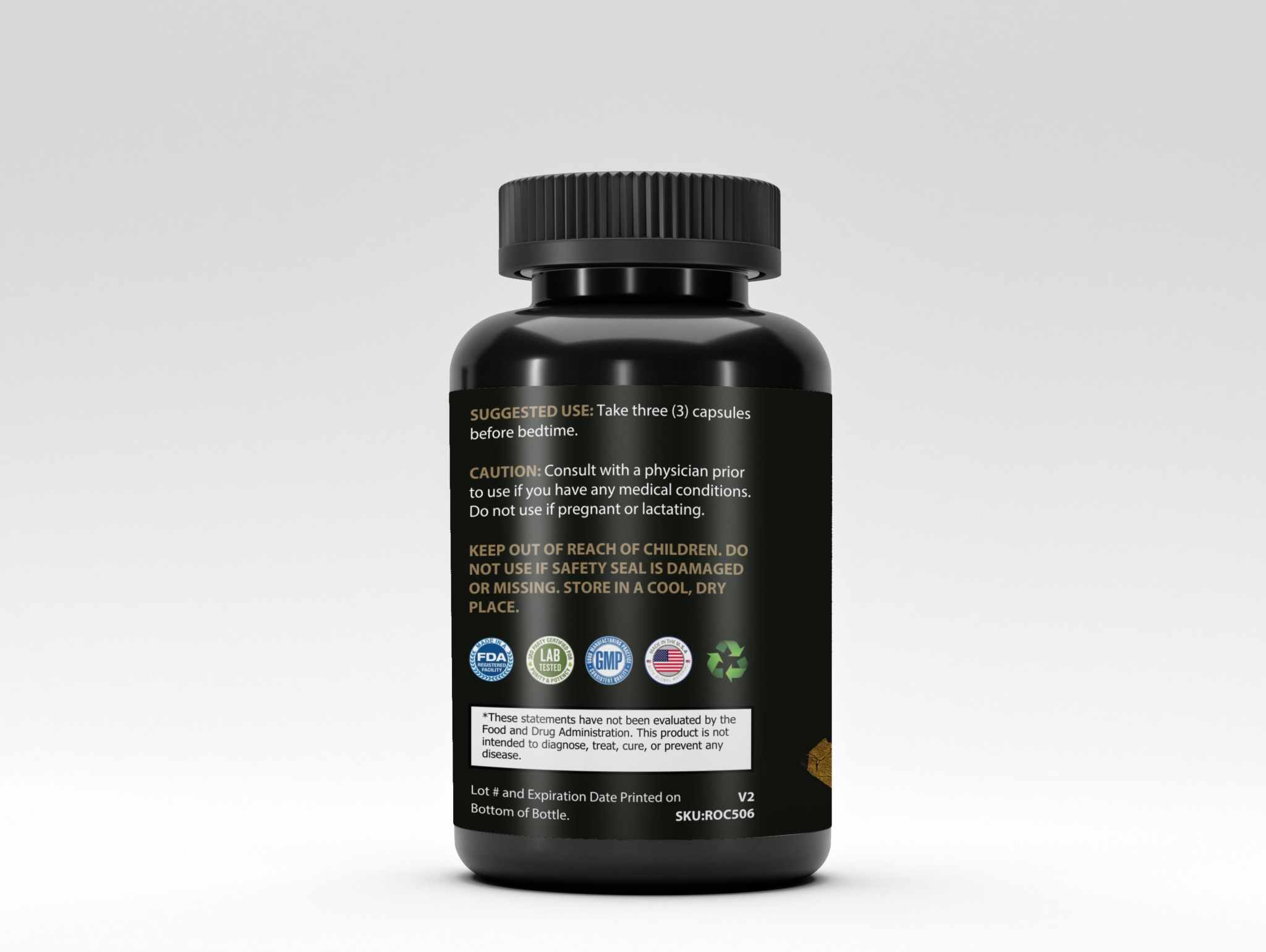 D-BULK: Anabolic Nutrient Partitioning Complex | 60 Servings – Magnesium, Horny Goat Weed & Natural Actives for Muscle Performance by 2020WFG