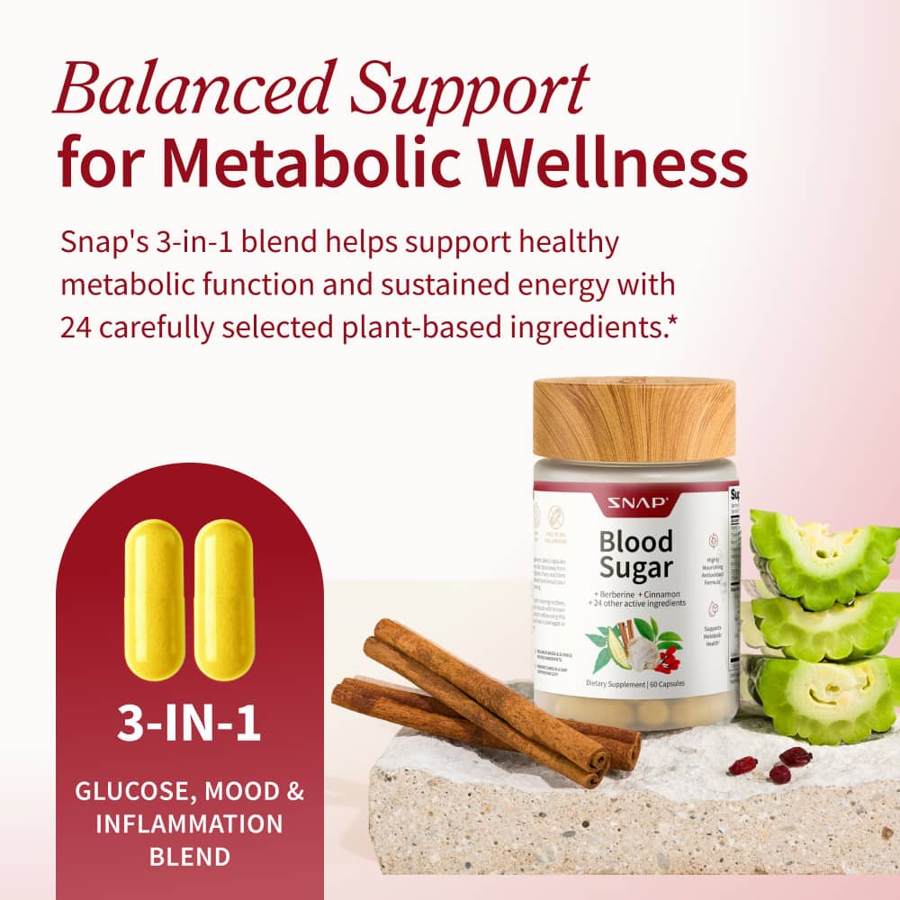 Blood Sugar - 3x (Exclusive Deal) by Snap Supplements
