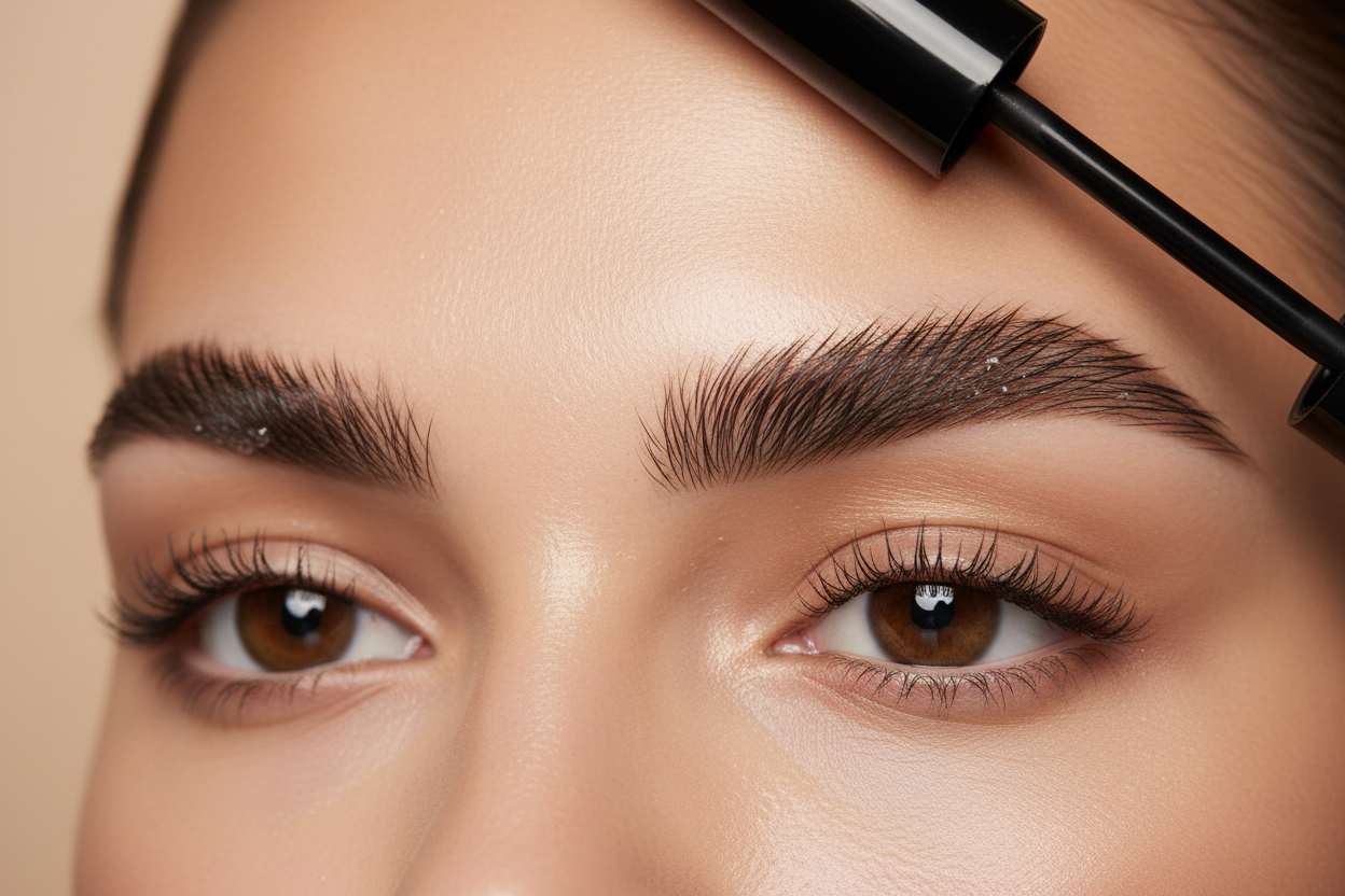 Clear Brow Set Gel – Flexible All-Day Hold by REK Cosmetics
