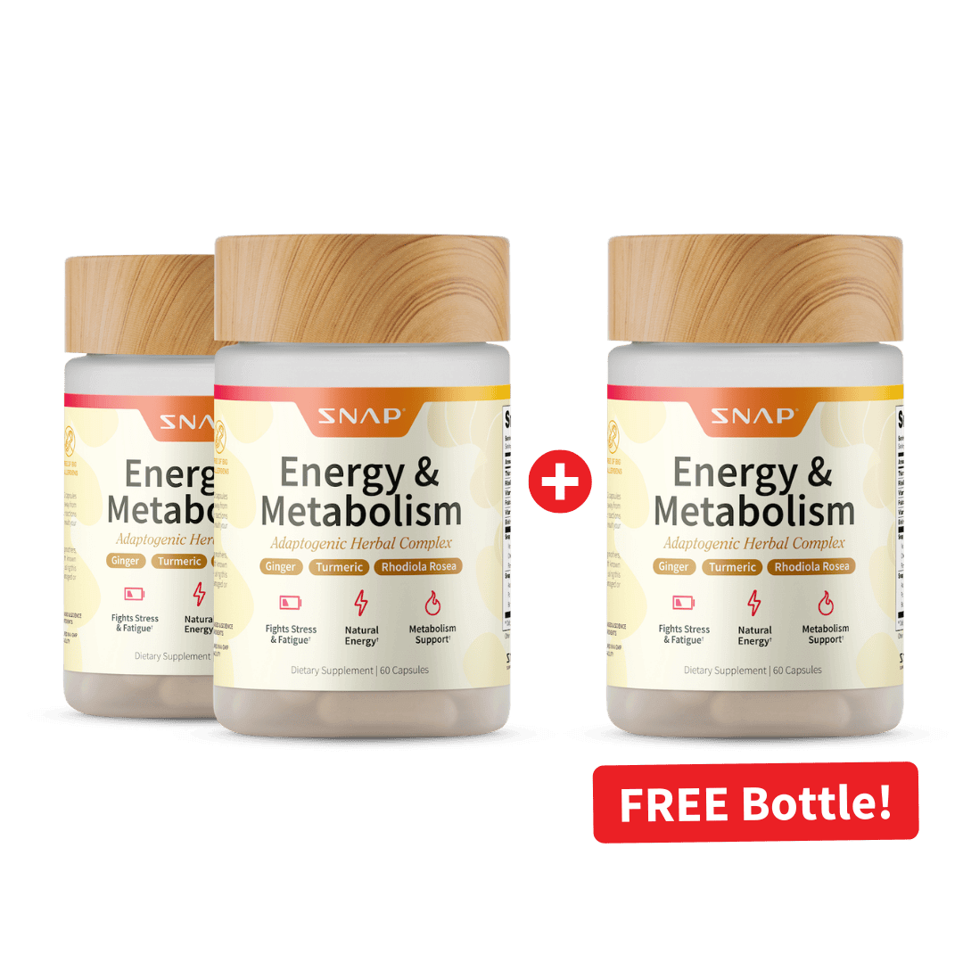 Energy & Metabolism - Buy 2 Get 1 Free by Snap Supplements
