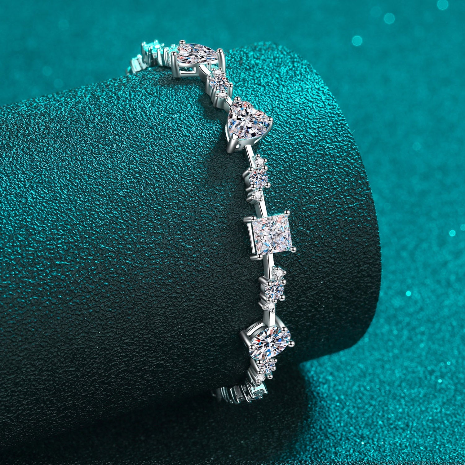 6.2 Carat Sparkala™ 925 Sterling Silver Bracelet by Sparkala