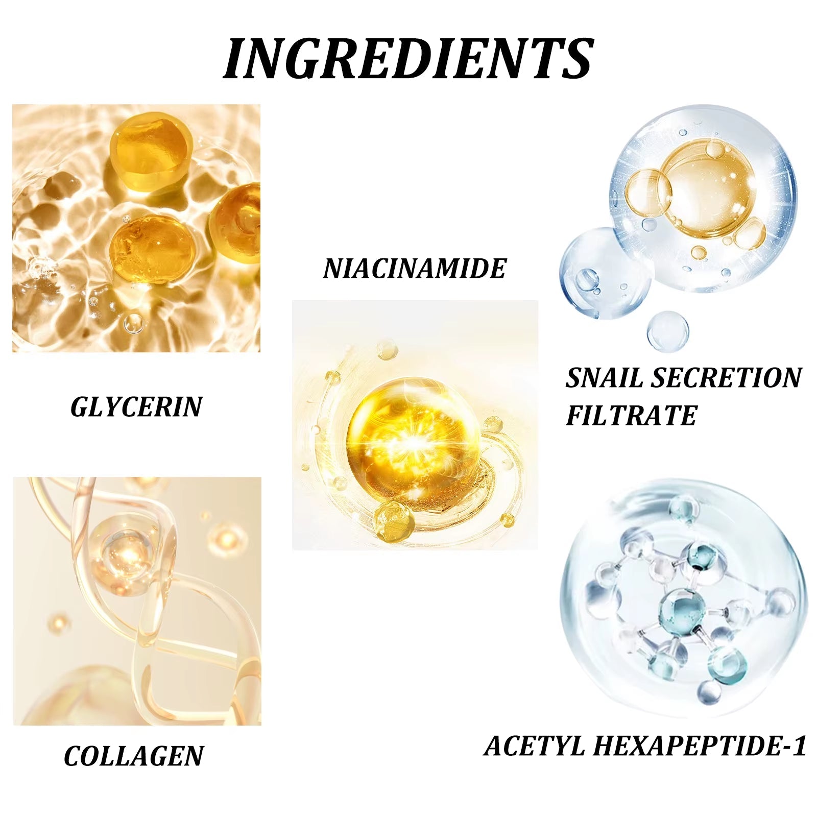 Snail Eye Cream Stick Collagen Fade Fine Lines Wrinkle Lightening Dark Circles Firming Eye Bags Puffiness Moisturizing Eye Cream by Korean Skin Care