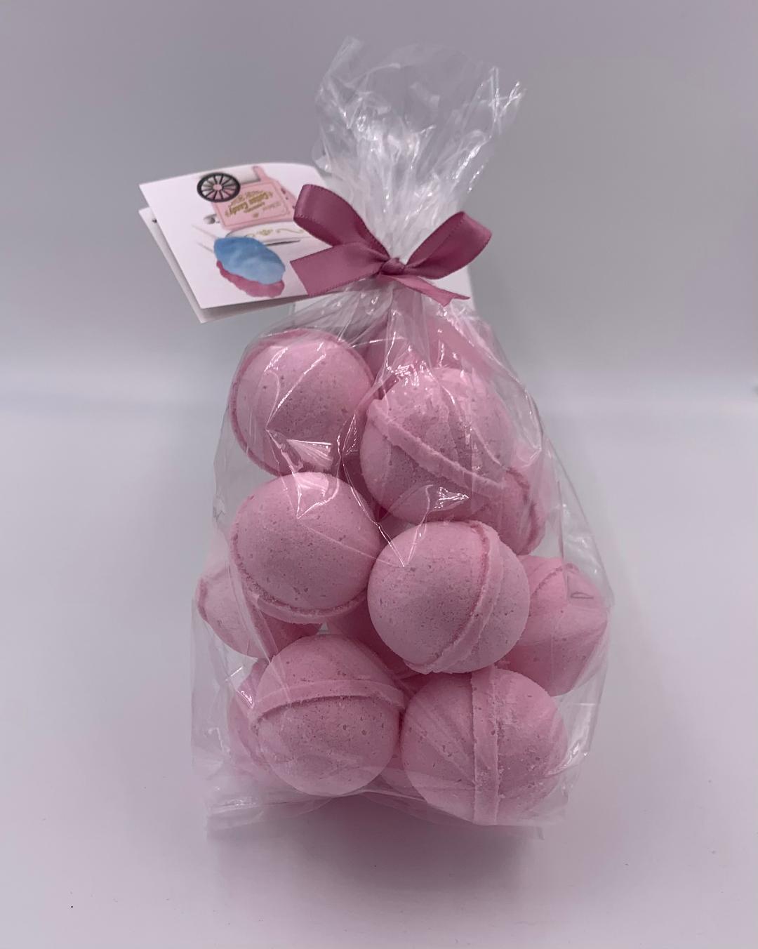 14 pack of 1 oz bath bomb fizzies (U-select fragrance) with shea, mango & cocoa butter, gift bag bath fizzies, relax while you moisturize your skin by Spa Pure