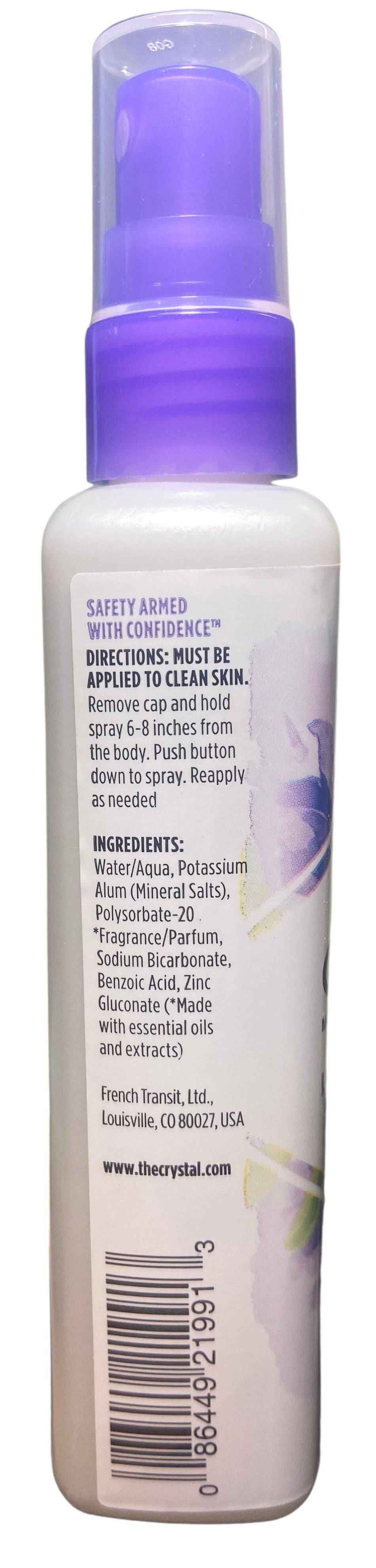 Crystal Deodorant, Spray, Lavender & White Tea by Country Life Natural Foods
