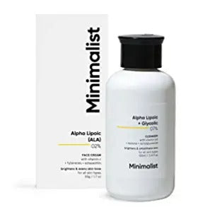 Minimalist Alpha Lipoic + Glycolic 07% Face Cleanser by Dista
