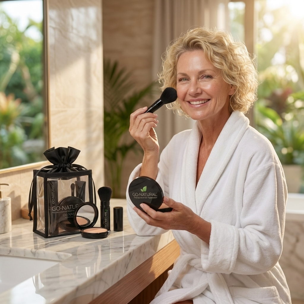 GO NATURAL® ALL-IN-ONE® Powder - Travel Gift Set by GO NATURAL®