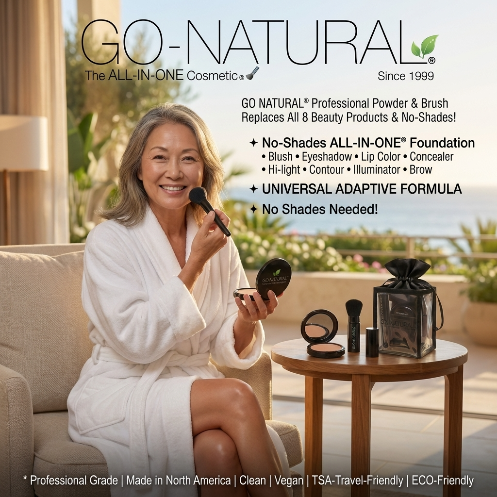 GO NATURAL® ALL-IN-ONE® Powder - Travel Gift Set by GO NATURAL®