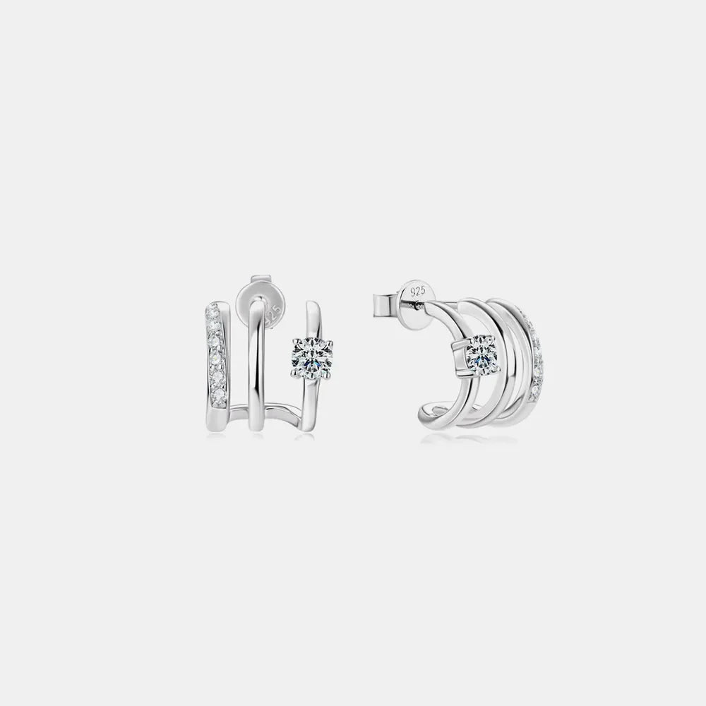Sparkala™ 925 Sterling Silver Earrings by Sparkala