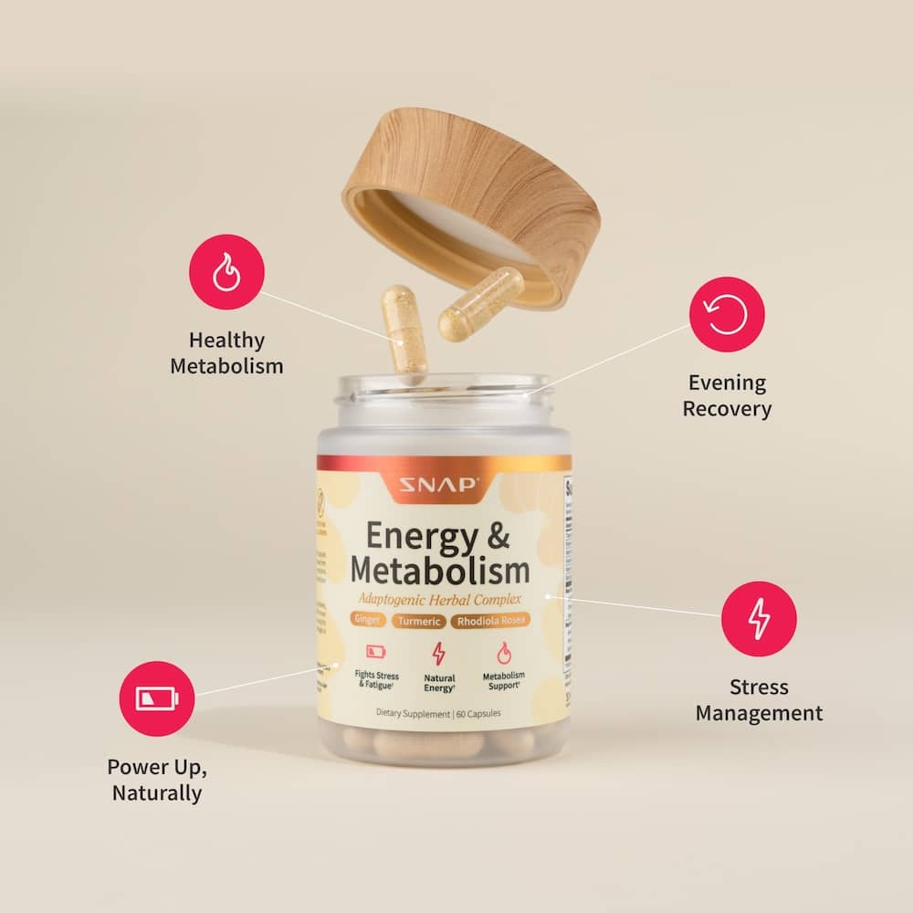 Energy & Metabolism by Snap Supplements