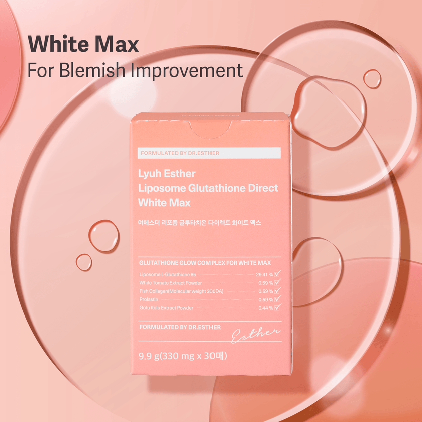 Esther Formula Liposome Glutathione Direct White Max by AsiaBeautyMall