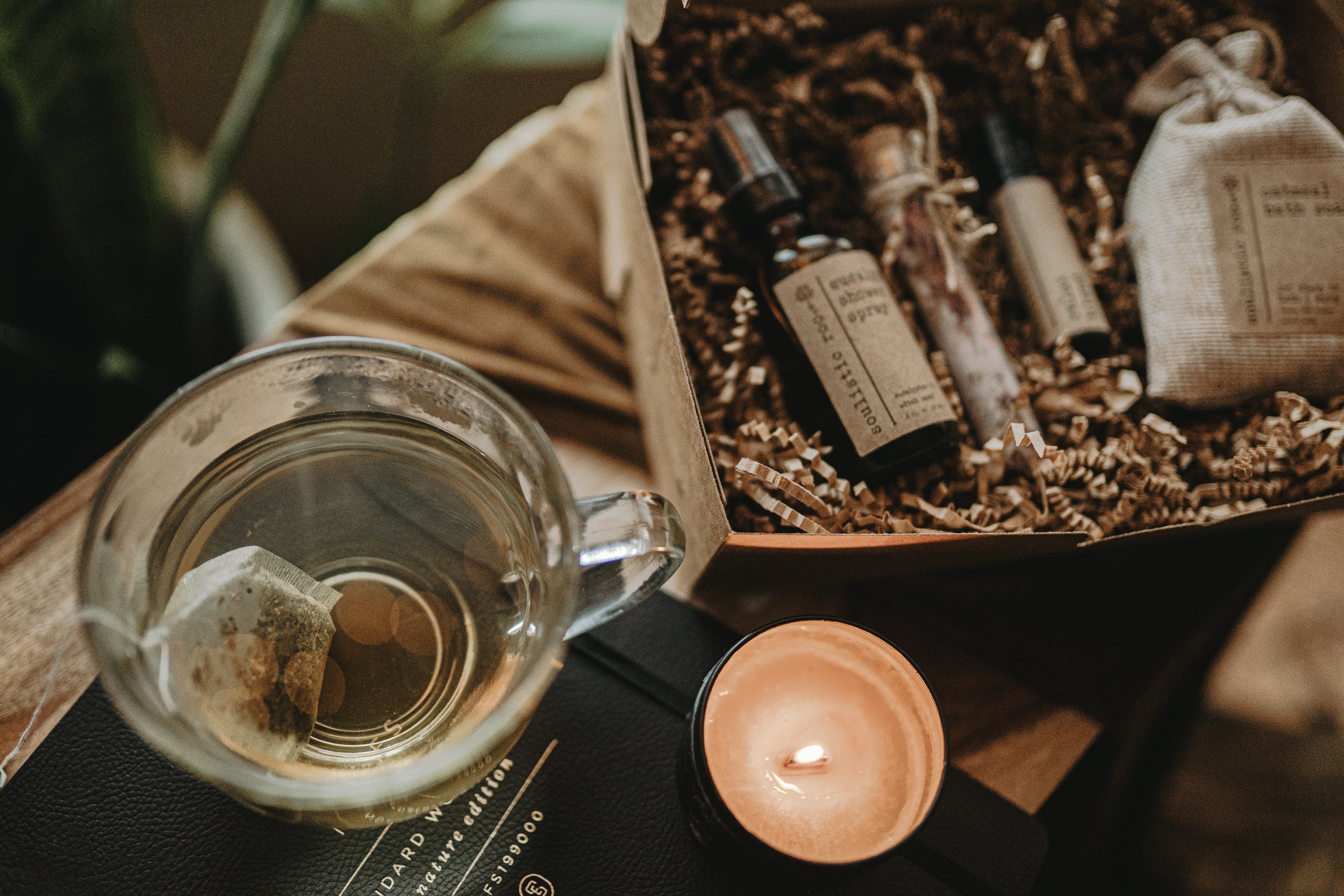 Gift Set- Shower Spray, Relax Roller, Oatmeal Soak & Rose Bath Salt by Soulistic Root