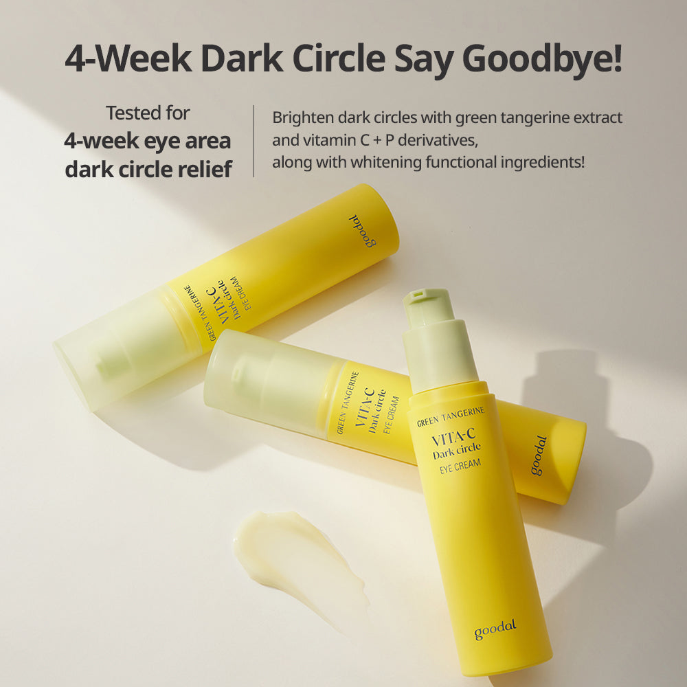 Goodal Green Tangerine Vita-C Dark Circle Eye Cream by AsiaBeautyMall