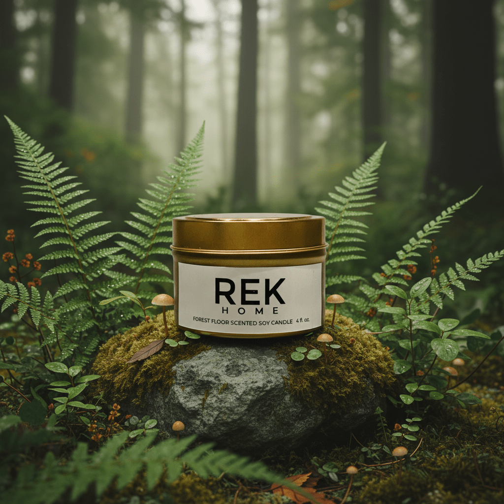 Forest Floor Soy Candle by REK Cosmetics