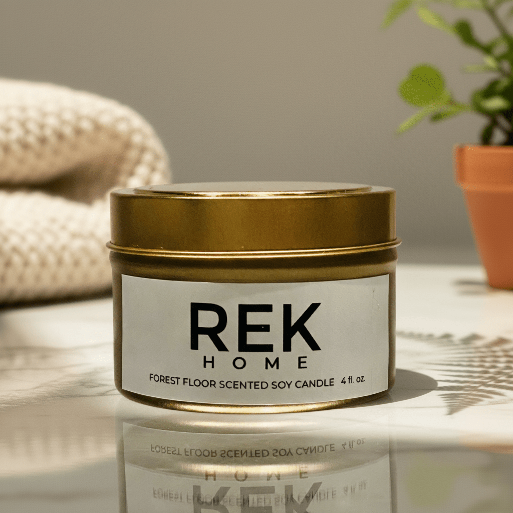 Forest Floor Soy Candle by REK Cosmetics