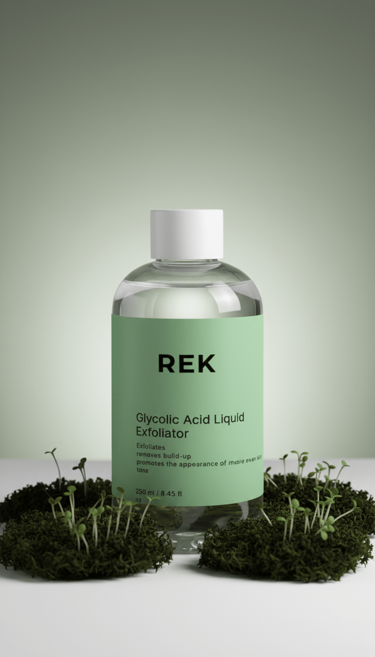 Glycolic Acid Liquid Exfoliator by REK Cosmetics