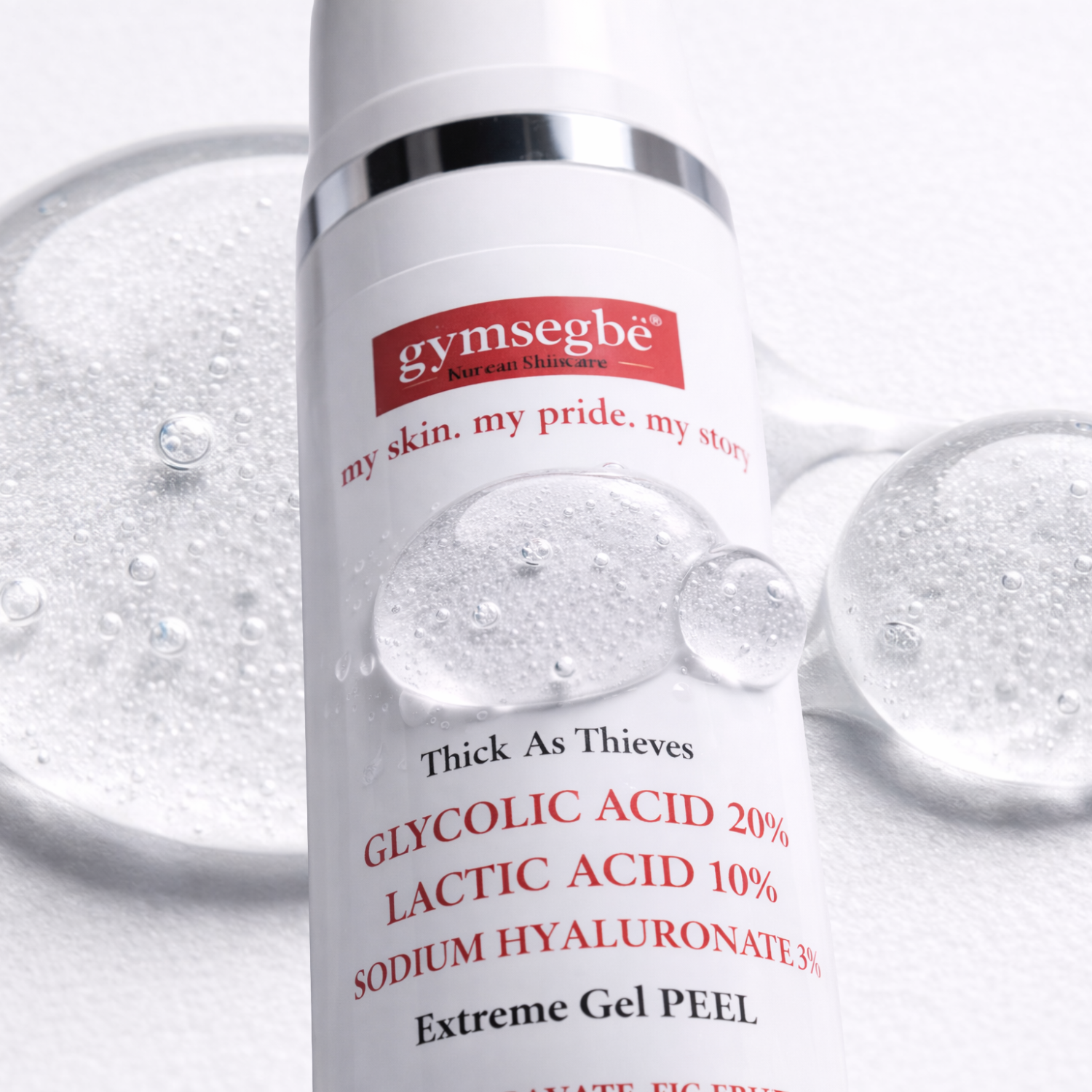 Thick As Thieves Pure Glycolic Acid Lactic Acid Extreme Gel Peel - 30ml by gymsegbë
