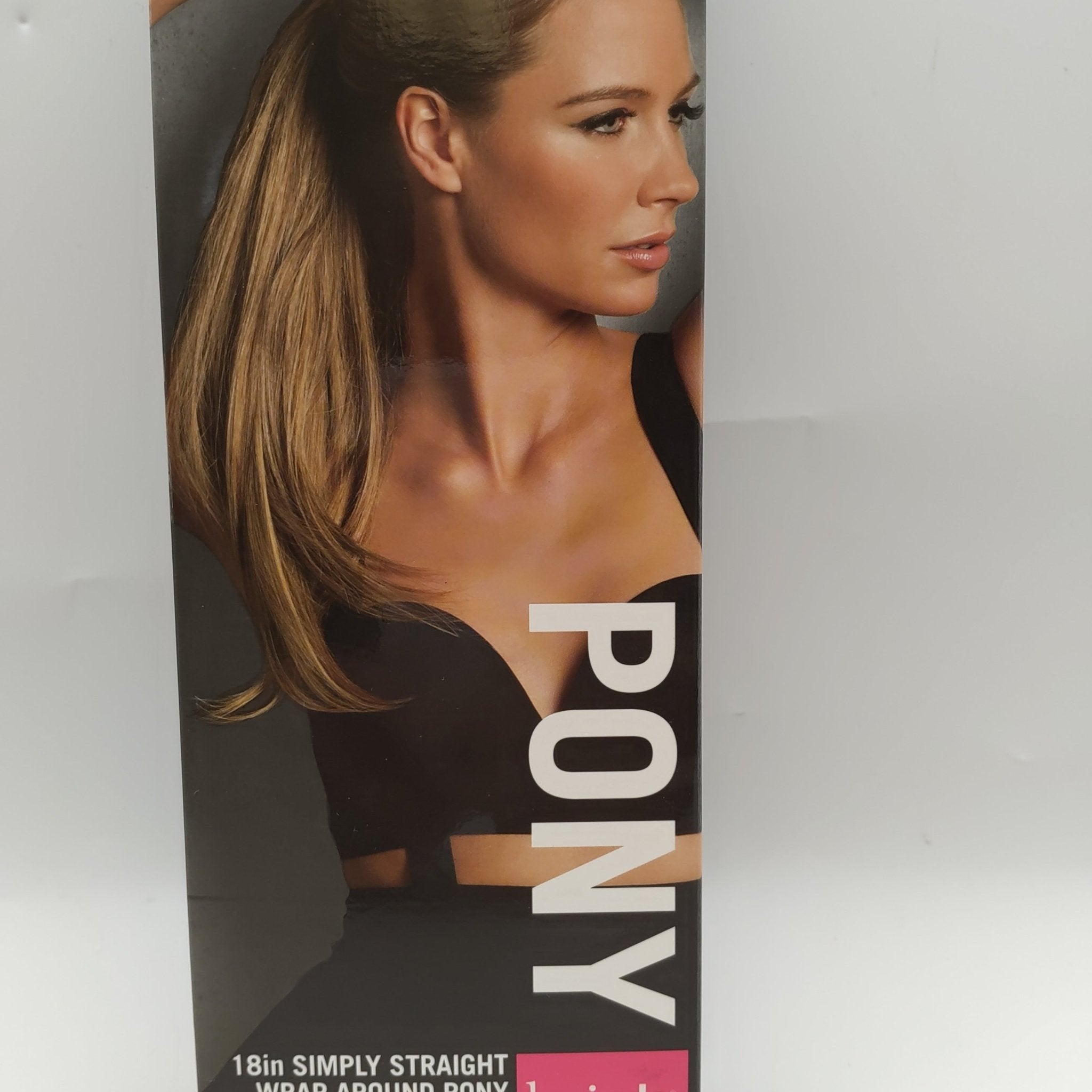Hairdo 18" Simply Straight Wrap-Around Ponytail, Color RL12/22 Cappuccino