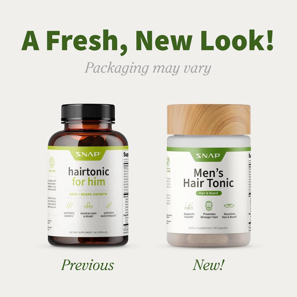 Hair Growth Supplement for Men by Snap Supplements