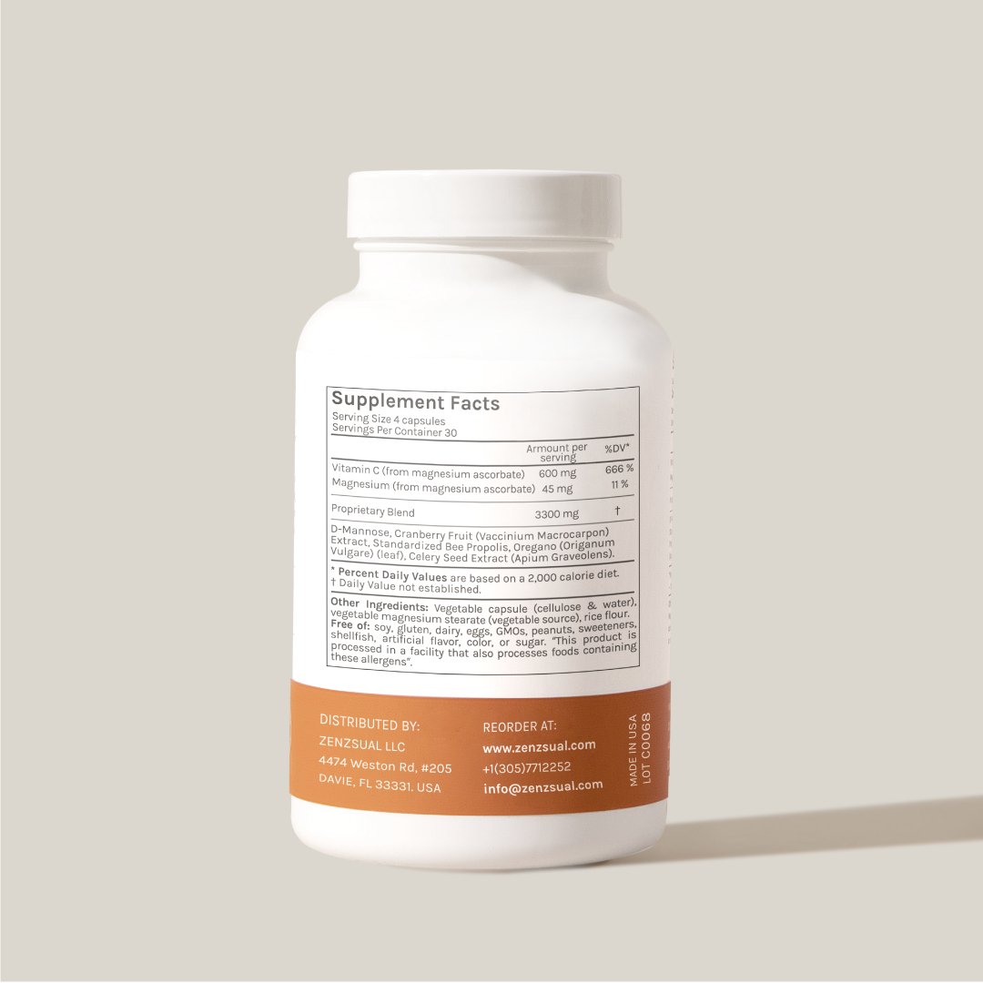 Happy Pee - Suplemento Nutricional para la Salud Urinaria Femenina by Tu Salud Intima